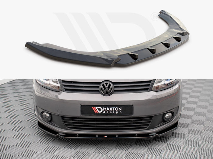 VW Caddy MK3 Facelift (2010-2015) Front Splitter - Maxton Design