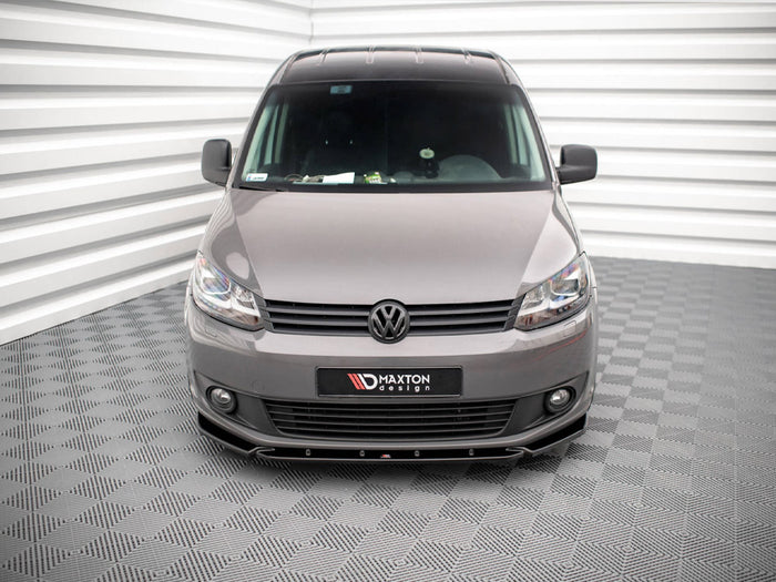 VW Caddy MK3 Facelift (2010-2015) Front Splitter - Maxton Design