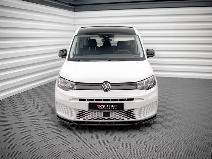 VW Caddy MK5 (2020-) Front Splitter V.1 - Maxton Design