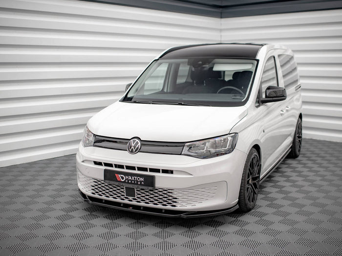 VW Caddy MK5 (2020-) Front Splitter V.1 - Maxton Design