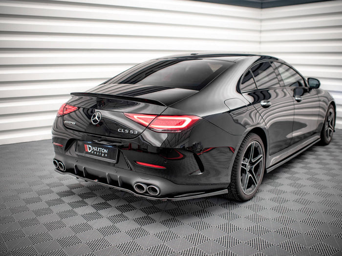 Mercedes-amg CLS 53 C257 (2018-2021) Central Rear Splitter - Maxton Design