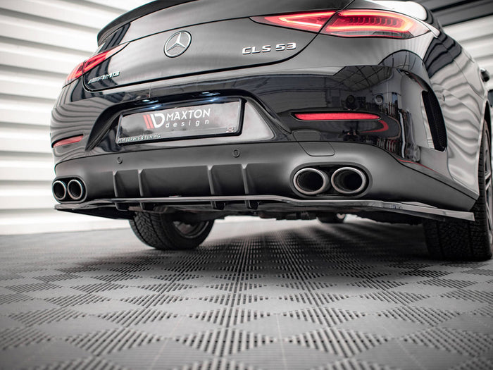 Mercedes-amg CLS 53 C257 (2018-2021) Central Rear Splitter - Maxton Design