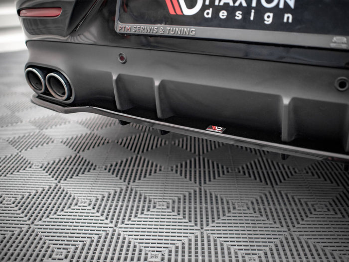 Mercedes-amg CLS 53 C257 (2018-2021) Central Rear Splitter - Maxton Design