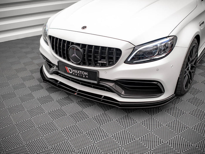 Mercedes-amg C63 Coupe C205 Facelift (2018-2021) Front Splitter V.1 - Maxton Design