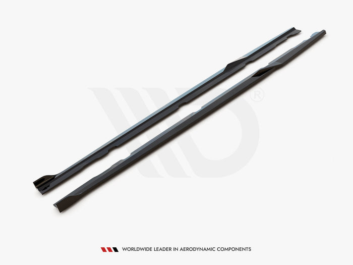 Mercedes-amg C 63AMG Coupe C205 Facelift (2018-2021) Side Skirts Diffusers V.2 - Maxton Design