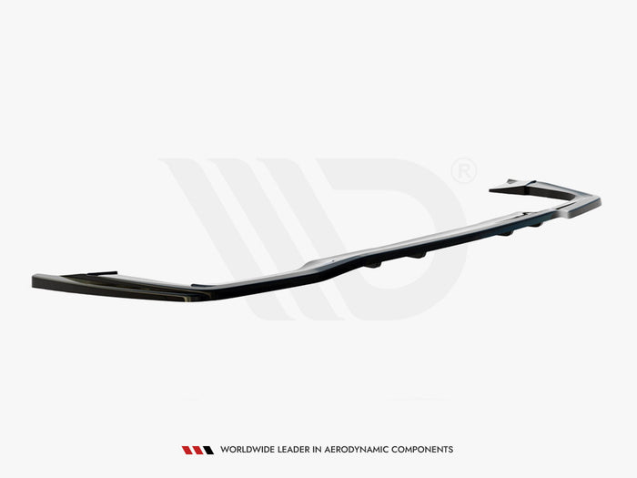 Mercedes-amg C 63AMG Coupe C205 Facelift (2018-2021) Central Rear Splitter - Maxton Design