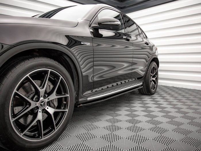 Mercedes GLC Coupe Amg-line C253 Facelift (2019-) Side Skirts Diffusers - Maxton Design