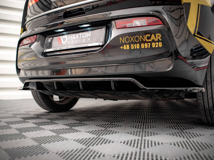 BMW i3 MK1 Facelift (2017-2022) Central Rear Splitter - Maxton Design