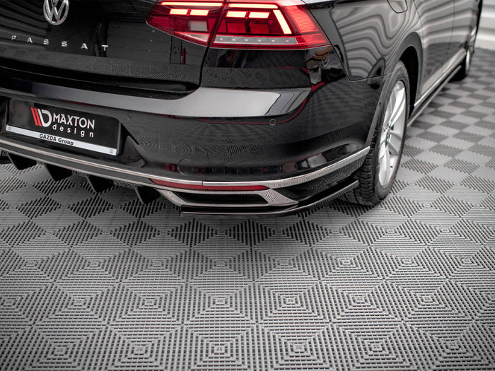 VW Passat B8 Facelift (2019-) Rear Side Splitters - Maxton Design