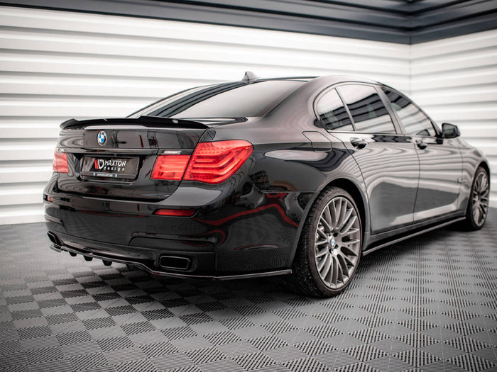 BMW 7 M-pack F01 (2008-2013) Central Rear Splitter - Maxton Design