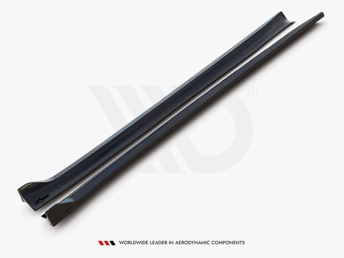 Tesla Model 3 (2017-) Side Skirts Diffusers V.2 - Maxton Design