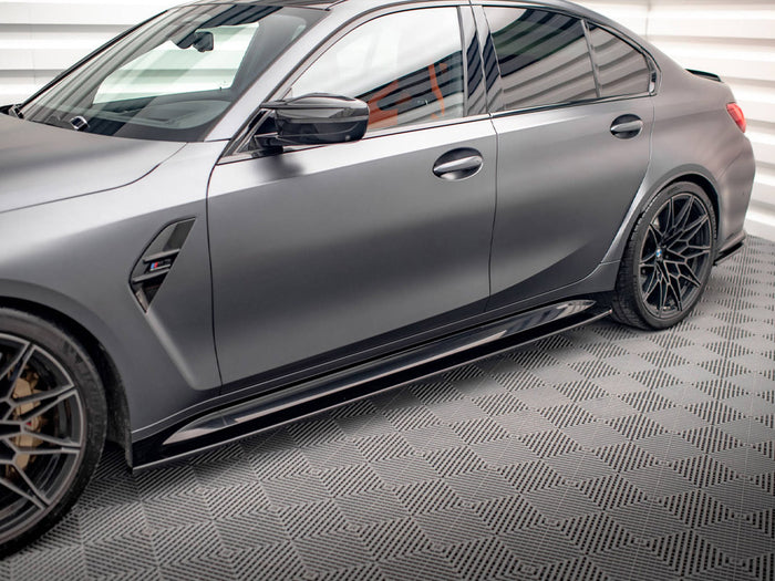BMW M3 G80 (2021-) Side Skirts Diffusers V.1 - Maxton Design