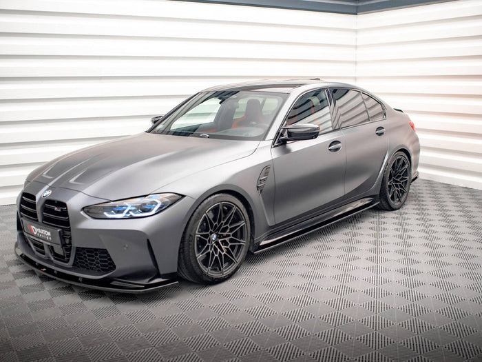 BMW M3 G80 (2021-) Side Skirts Diffusers V.1 - Maxton Design