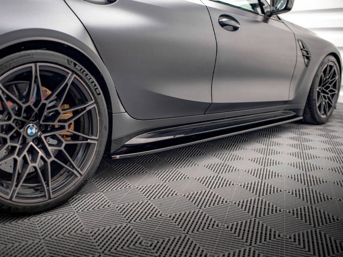 BMW M3 G80 (2021-) Side Skirts Diffusers V.1 - Maxton Design