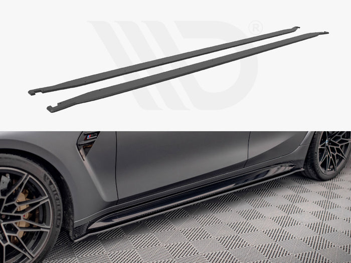 BMW M3 G80 (2021-) Street PRO Side Skirts Diffusers - Maxton Design