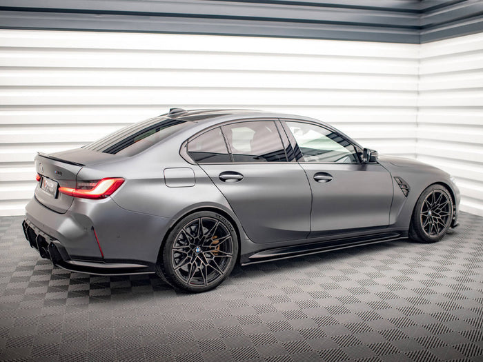 BMW M3 G80 (2021-) Street PRO Side Skirts Diffusers - Maxton Design