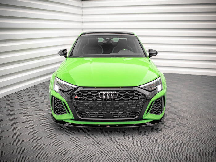 Audi RS3 8Y (2020-) Front Splitter V.1 - Maxton Design