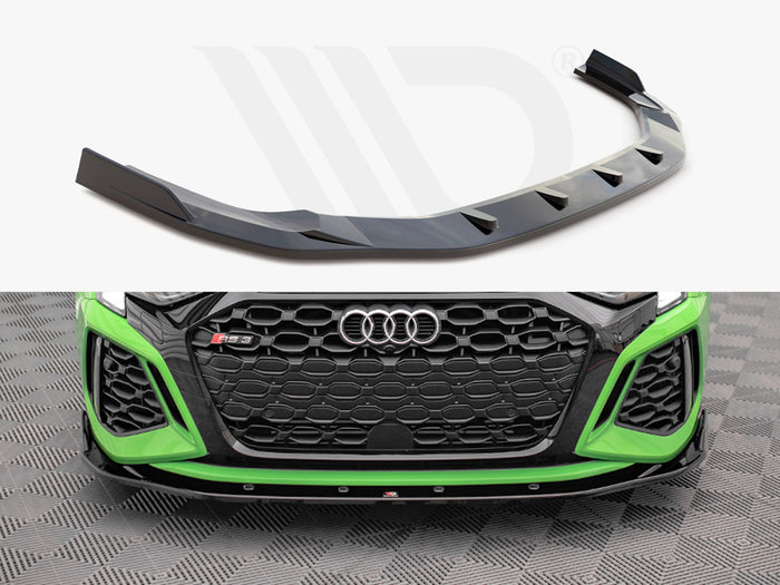 Audi RS3 8Y (2020-) Front Splitter V.2 - Maxton Design