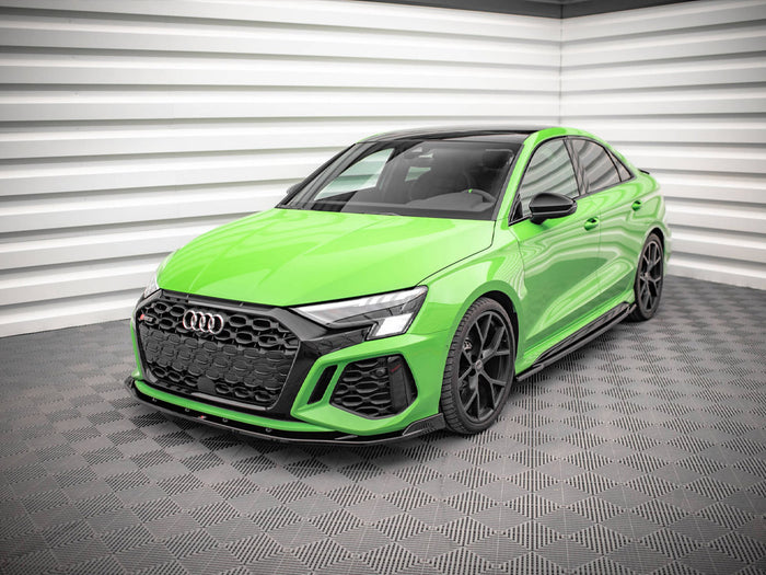 Audi RS3 8Y (2020-) Front Splitter V.2 - Maxton Design