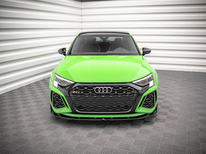 Audi RS3 8Y (2020-) Front Splitter V.2 - Maxton Design