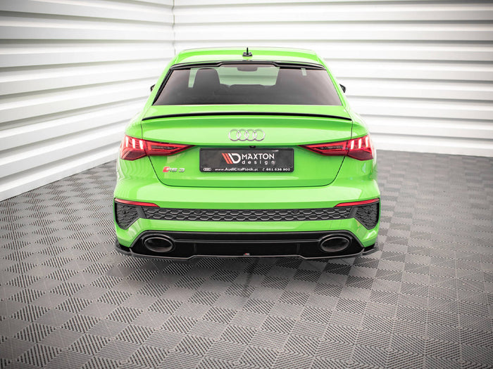 Audi RS3 Sedan 8Y (2020-) Central Rear Splitter - Maxton Design
