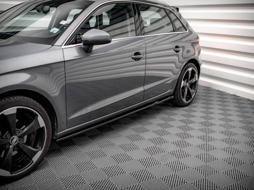 Audi A3 Sportback 8V (2013-2016) Side Skirts Diffusers - Maxton