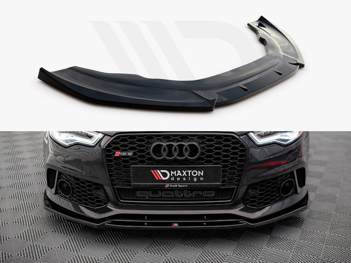 Audi A6 RS6 Look C7 (2011-2017) Front Splitter - Maxton Design