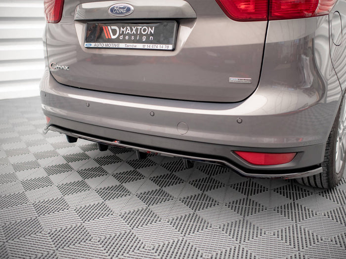 Ford C-max MK2 (2010-2014) Central Rear Splitter - Maxton Design