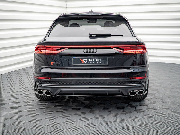 Audi SQ8 MK1 (2020-) Central Rear Splitter - Maxton Design