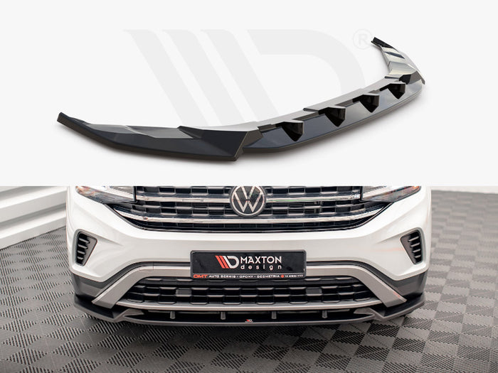 VW Atlas Cross Sport (2020-) Front Splitter V.1 - Maxton Design