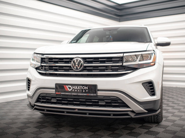 VW Atlas Cross Sport (2020-) Front Splitter V.2 - Maxton Design