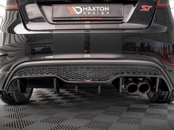 Ford Fiesta ST (5 Door Version) MK7 Facelift (2013-2017) Rear Valance - Maxton Design