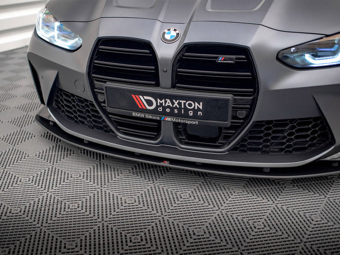BMW M4 G82 / M3 G80 (2021-) Street PRO Front Splitter - Maxton Design