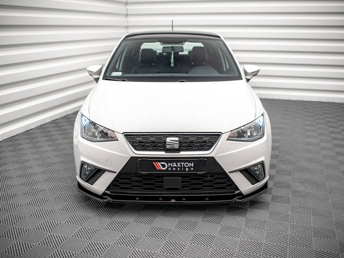 Seat Ibiza MK5 (2017-2021) Front Splitter V.2 - Maxton Design
