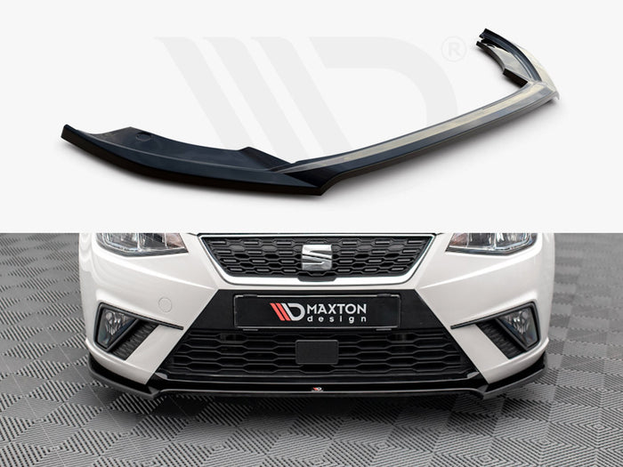 Seat Ibiza MK5 (2017-2021) Front Splitter V.3 - Maxton Design