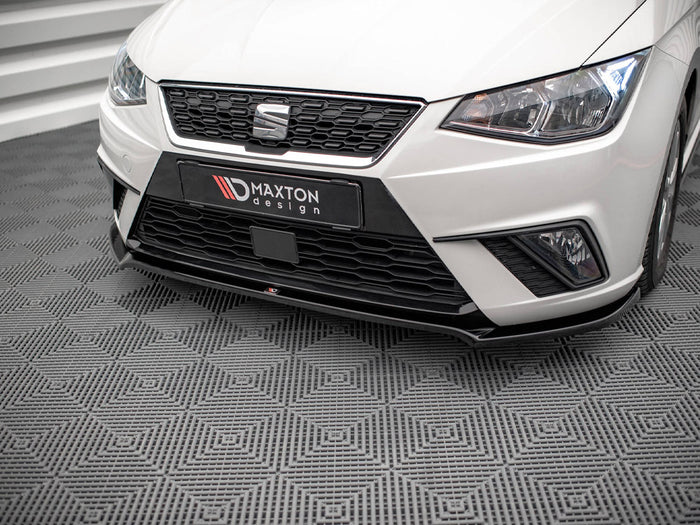 Seat Ibiza MK5 (2017-2021) Front Splitter V.3 - Maxton Design