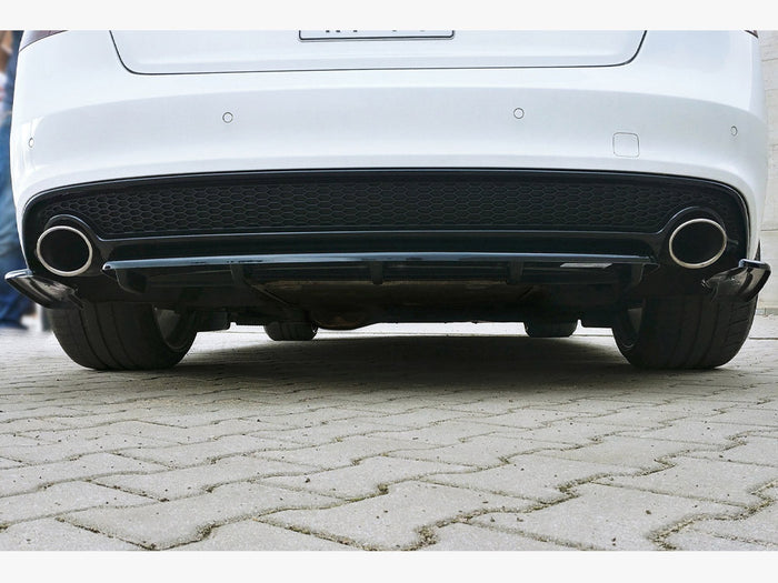 Audi A5 S-line 8T FL Coupe / Sportback (2011-2016) Central Rear Splitter - Maxton Design