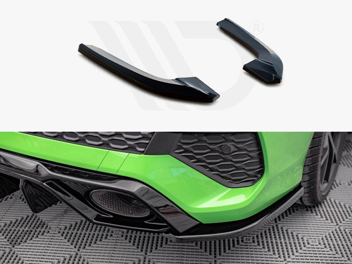 Audi RS3 Sedan 8Y (2020-) Rear Side Splitters - Maxton Design