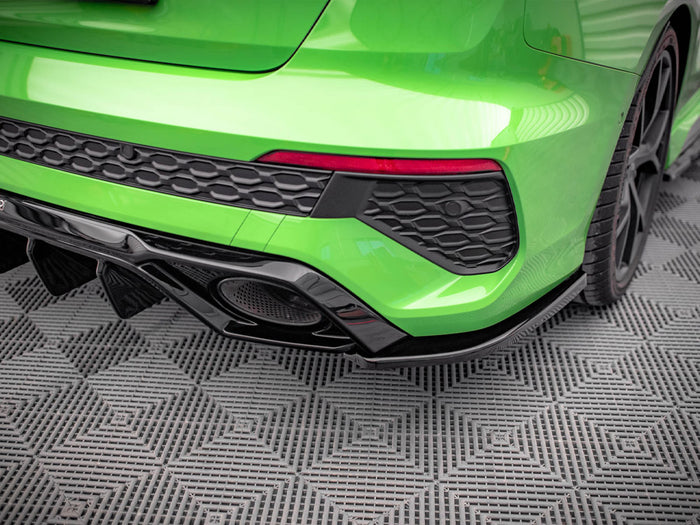 Audi RS3 Sedan 8Y (2020-) Rear Side Splitters - Maxton Design