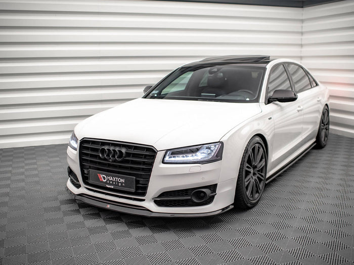 Audi S8 D4 FL (2015-2017) Front Splitter V.2 - Maxton Design