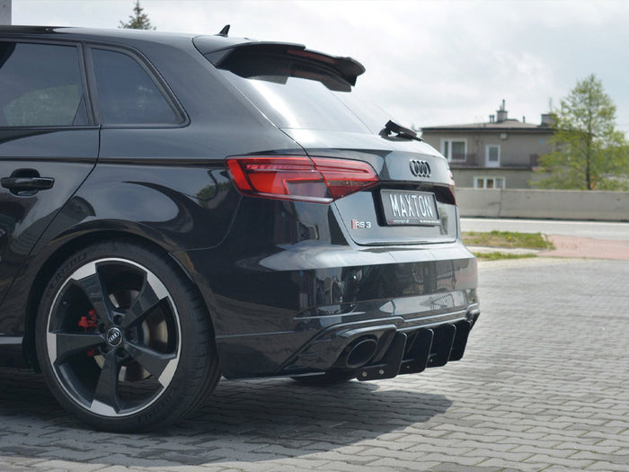 Audi RS3 8V Facelift Sportback (2017-20) Rear Diffuser V.1 - Maxton Design