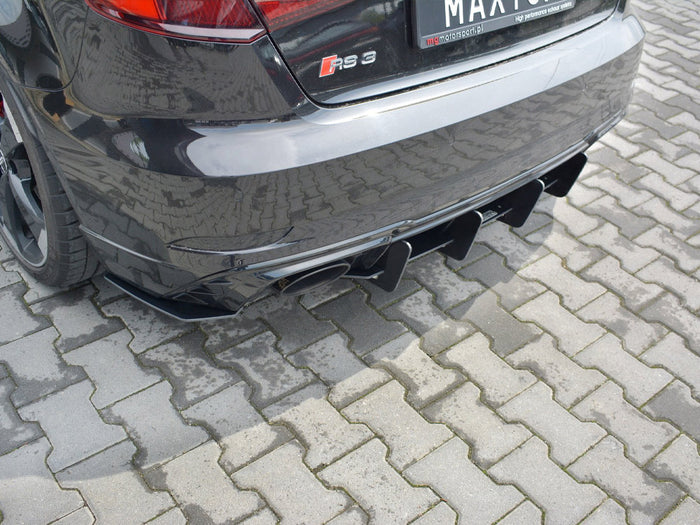 Audi RS3 8V Facelift Sportback (2017-20) Rear Diffuser V.1 - Maxton Design
