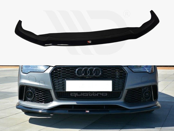 Audi RS7 C7 Facelift (2014-2017) Front Splitter V.2 - Maxton Design
