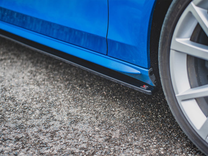 Audi S4 / A4 / A4 S-line B8 / B8 Facelift (2008-2015) Side Skirts Diffusers - Maxton Design