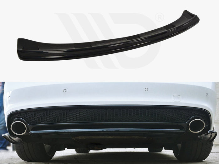 Audi A5 S-line 8T FL Coupe / Sportback (2011-2016) Central Rear Splitter - Maxton Design