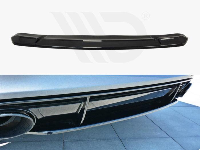 Audi RS7 C7 Facelift (2014-2017) Central Rear Splitter - Maxton Design
