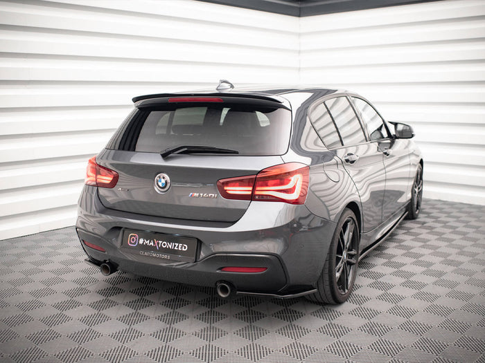 BMW 1 F20/F21 M-power Facelift Rear Side Splitters V.2 - Maxton Design