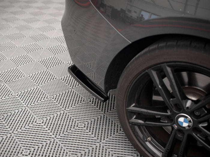 BMW 1 F20/F21 M-power Facelift Rear Side Splitters V.2 - Maxton Design
