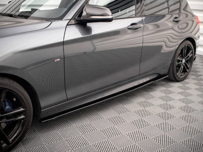 BMW 1 F20 M135I / M140I / M-pack (2011-2019) Side Skirts Diffusers V.2 - Maxton Design