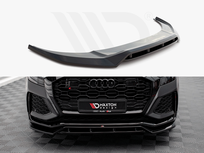 Audi RSQ8 MK1 Front Splitter V.3 - Maxton Design